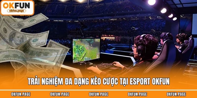 Trải nghiệm đa dạng kèo cược tại Esport OKFUN